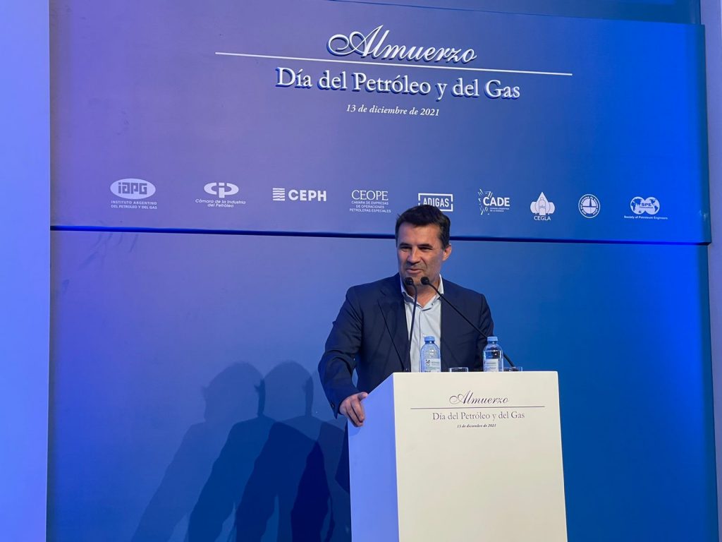 Martínez anunció que la inversión en Oil&Gas ascenderá hasta los US$ 8700 millones en 2022